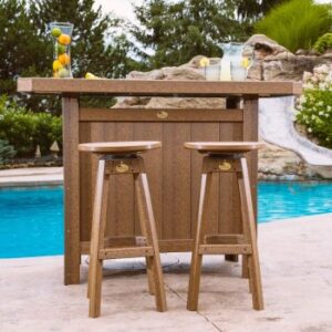 LuxCraft Serving Bar Set from Empire State Patio