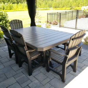 6-Piece Adirondack Bench Set from Empire State Patio